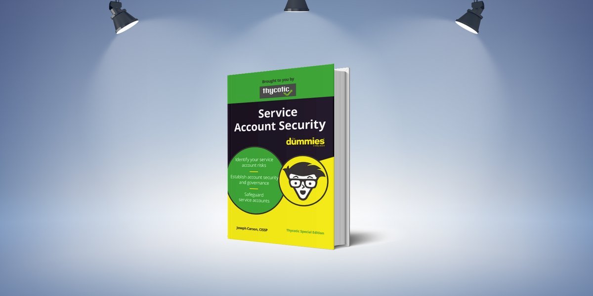 Thycotic lança livro gratuito “Service Account Security For Dummies”